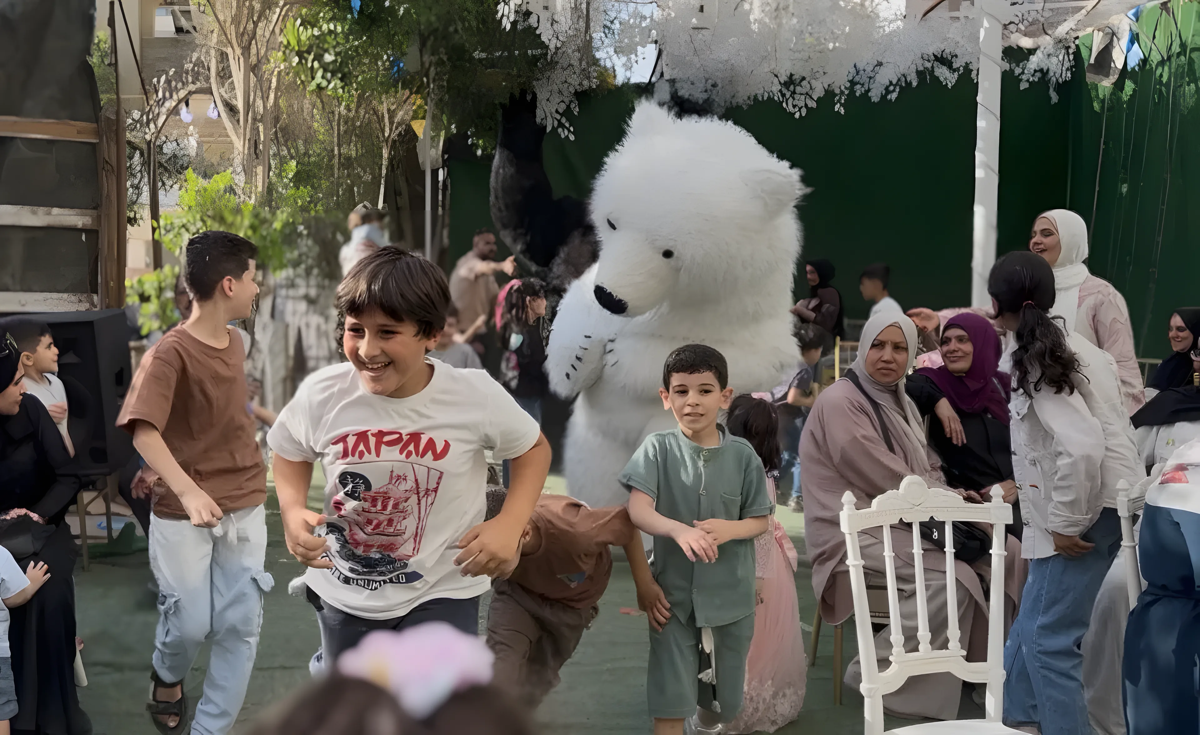 Animation destinée aux enfants.